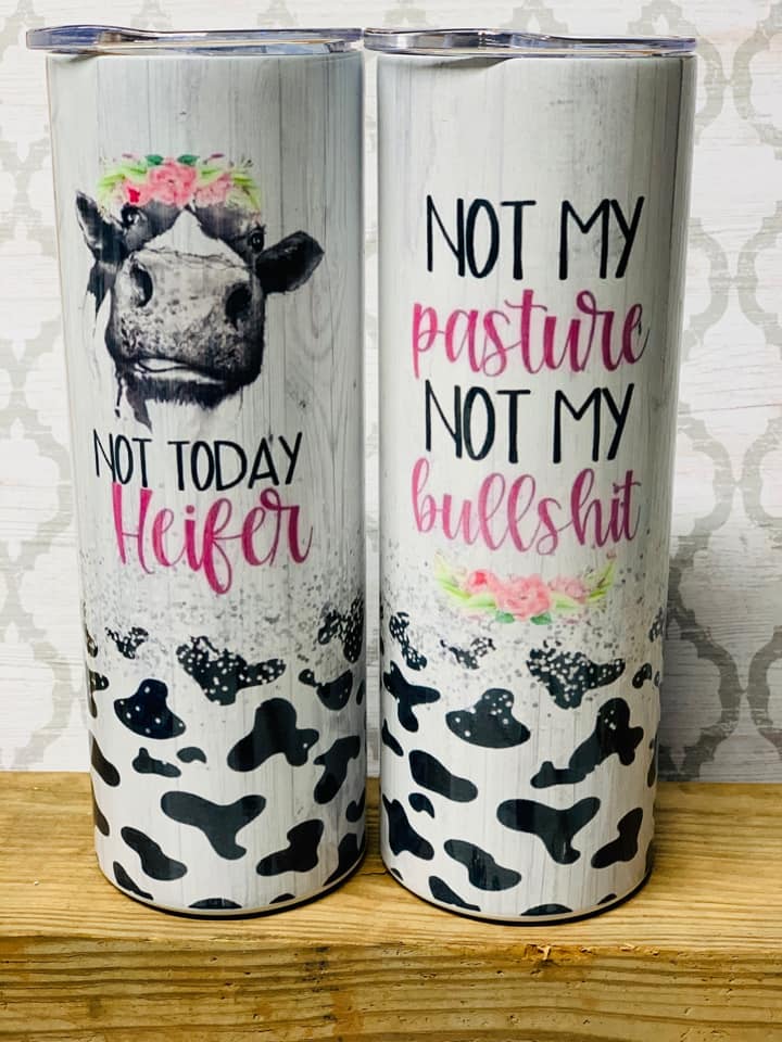 20 oz VIRAL Tumbler - Heifer Be Gone 😂 – TheCustomTeesNStuff